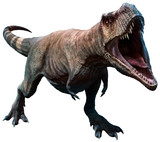Tyrannosaurus about to bite