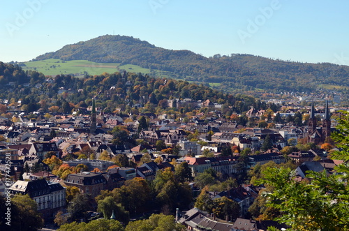Freiburg-Wiehre im Herbst