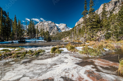 The Loch Lake, Rocky Mountains, Colorado, USA.