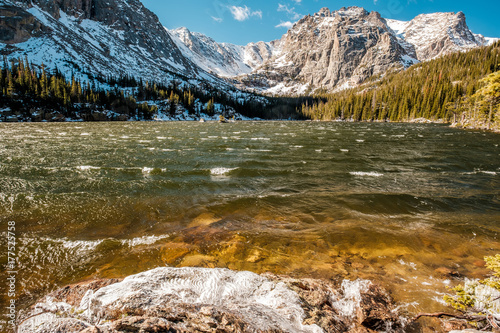 The Loch Lake, Rocky Mountains, Colorado, USA.