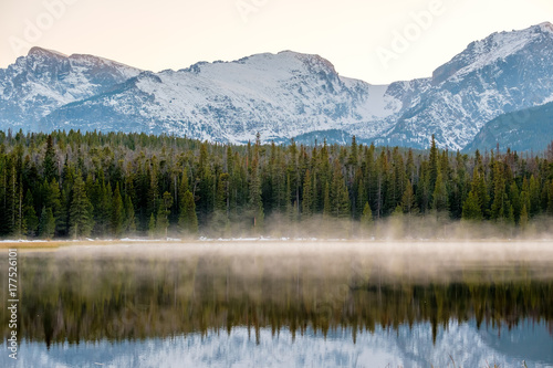 Bierstadt Lake, Rocky Mountains, Colorado, USA.