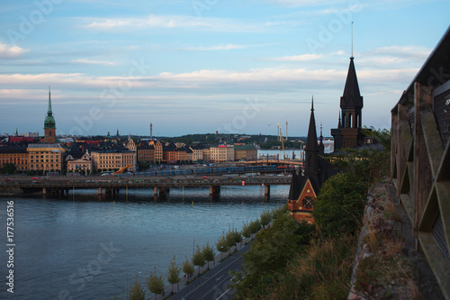 Stockholm. Cityscape image of Stockholm