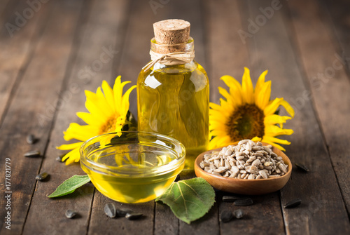 Sunflower oil and seeds