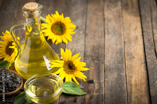 Sunflower oil and seeds