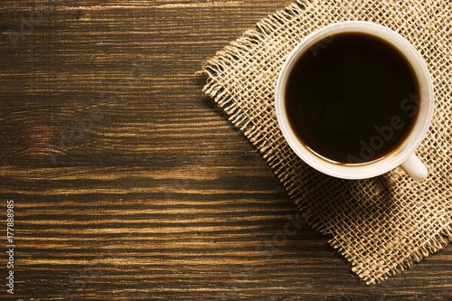 Coffee Cup On The Table. 