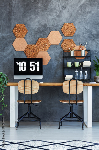 Screensaver with clock