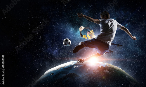 World popular and loved game . Mixed media