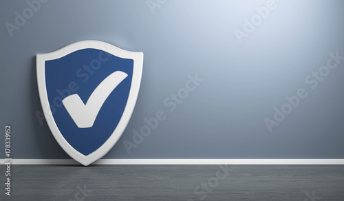 Sicherheit Schild mit Schloss