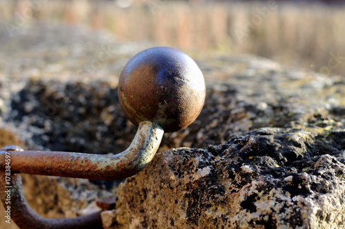 kugelförmiges Endstück eines Handlaufs