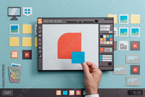 Graphic design software