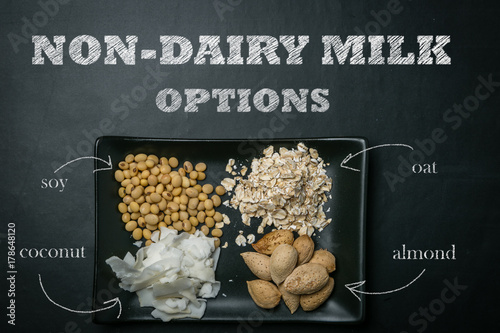 Non dairy milk concept