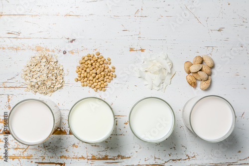 Non dairy milk concept