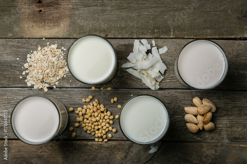 Non dairy milk concept