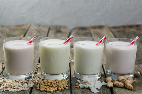 Non dairy milk concept