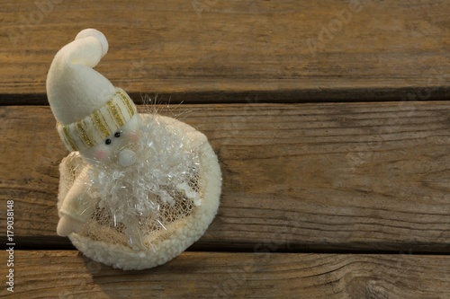 Close up of Christmas decoration