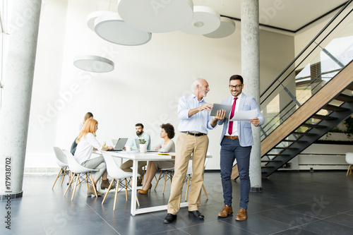 Businesspeople in conference room