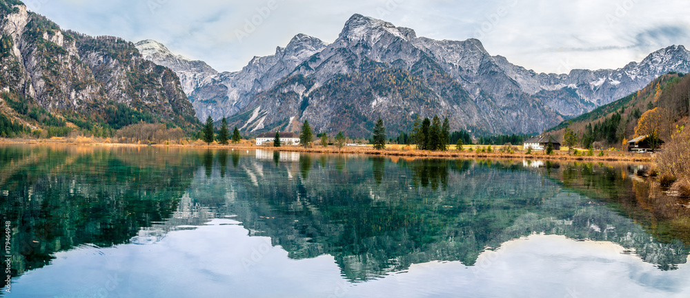 Panorama Almsee Oberösterreich Herbst
