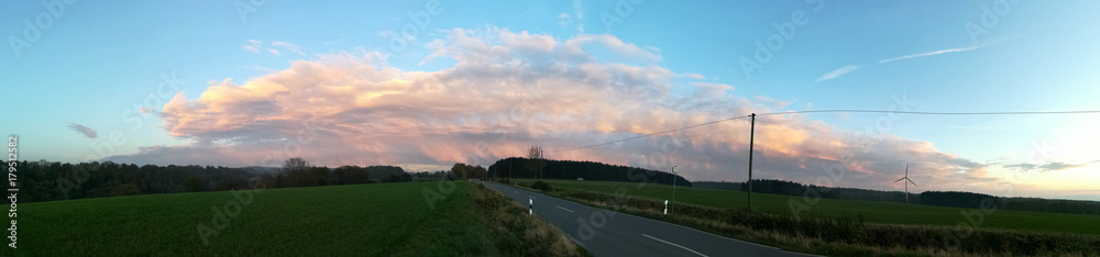 himmlische Stimmung am Kamp