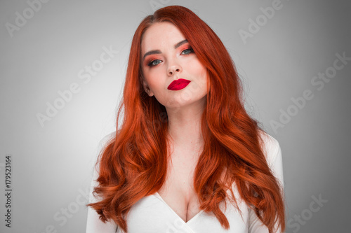 Gorgeous redhead girl