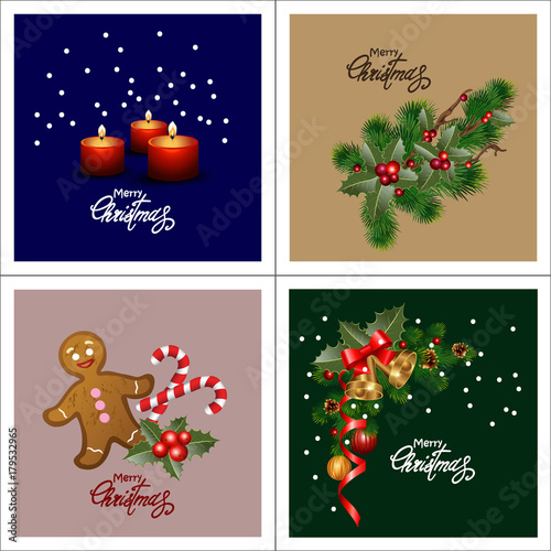 set christmas cards