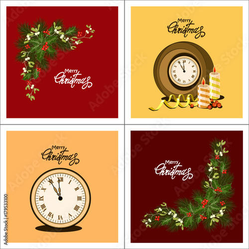 set christmas cards