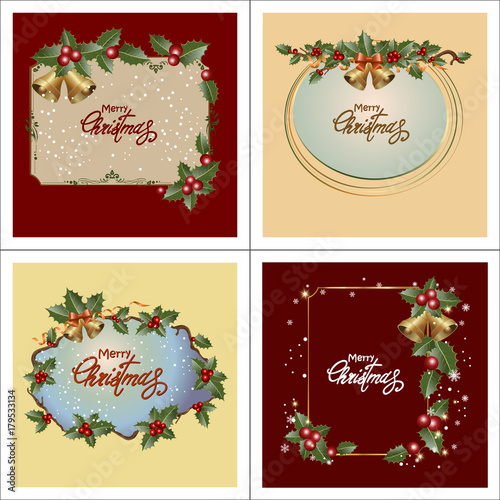 set christmas cards