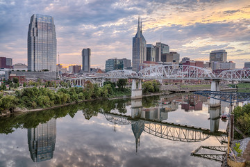 Nashville Tennessee Skyline