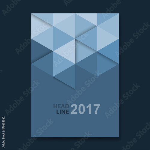 Templates. Design Set of Web Mail Brochures.