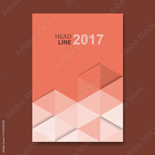 Templates. Design Set of Web Mail Brochures.