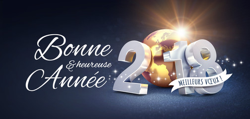 Bonne Année 2018 - Meilleurs voeux !