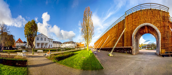 Bad Salzuflen, Leopold Bad, Inhalatorium, Gradierwerk