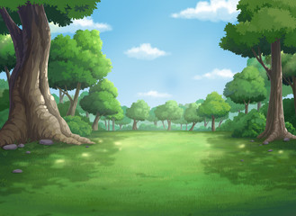 background for jungle and natural at daytime.