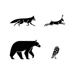 Monoline Animals
