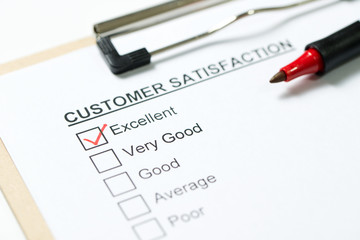 Customer satisfaction survey