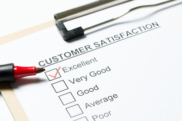 Customer satisfaction survey