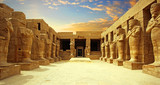 Anscient Temple of Karnak in Luxor - Ruined Thebes Egypt