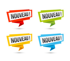 NOUVEAU vignettes étiquettes icones couleurs