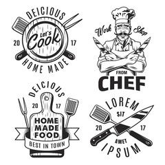 Set of emblem