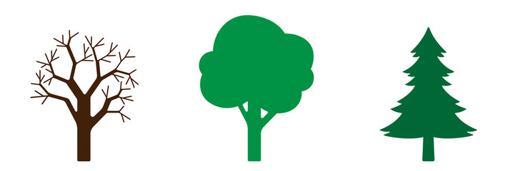 Symbol-Set - Bäume