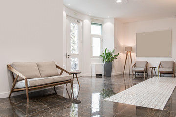 Modern luxury lobby interior