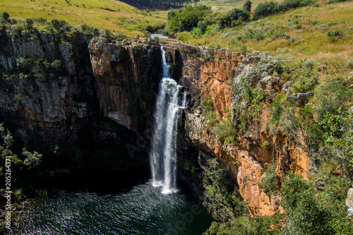 Zdjęcie XXL Berlin Spada w Blyde River Canyon obszarze, Mpumalanga w Republice Południowej Afryki