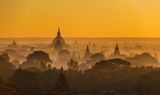 Sunrise over ancient Bagan, Myanmar