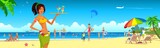 Summer beach holiday