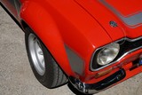 Historisches sportlimousine aus britischer Herstellung
