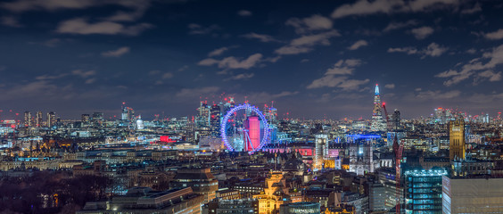London Skyline by Night