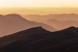 Scene Mountain Sunrise