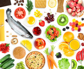 Background of food and drink