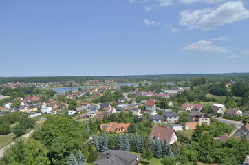 Panorama polskiego miasta / Panorama of Polish city