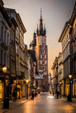 Sunrise in Krakow, Poland
