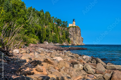 Zdjęcie XXL Split Rock Lighthouse, North Shore, Lake Superior, Minnesota, Lighthouse